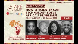 How Efficiently Can Technology Solve Africa’s Problems? (Panel Discussion)