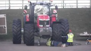 Dornack Agri Logistics - Dual Wheel MF 8737 Tractor Discover Agco 2014