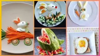 Wonderful & Creative Food Art Ideas Plate Decor, Dining Table Decor Ideas