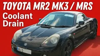 Инструкция по замене охлаждающей жидкости в Toyota MR2 MK3 | MR2 Spyder / Toyota MRS