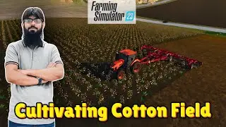 Farm Simulator 23 | Cultivate Cotton field | Gameplay | Guide Video | Farming Tools | Realtor Plays