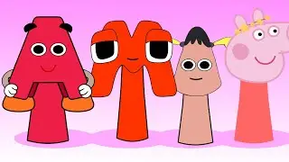 Sprunki OC A  and  M (Alphabet Lore) phase#sprunki #animation