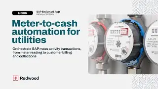 Meter-to-cash automation for utilities | RunMyJobs by Redwood