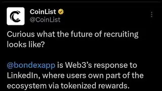 Updated Good News : Bondex Partnership With Coinlist #Bondex #airdrop