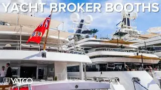 Exploring the Yacht Broker Booths | Monaco Yacht Show 2024 | YATCO