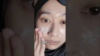 Nyoba Pake Skintific 5x Ceramide Moisturizer Sebagai Masker Hasilnya Glowing Parah ✨️ #skincare
