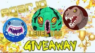 AGAR.IO // GIVEAWAY: 10,000 COINS + LEVEL 100 ACCOUNT // AGARIO