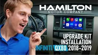 Комплект обновления Infiniti QX80 2014&ndash;2019 | Руководство по установке CarPlay и Android Auto