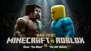 Minecraft vs Roblox &mdash; This Fight broke the internet 🤯 | Who is tronger?