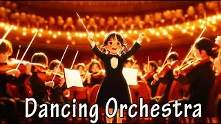 Dancing Orchestra, Instrumental Music #musicforrelax #mozartmusic #symphony #orchestra #classical