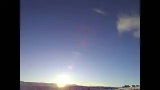 Sunset Time-lapse: Monday, January 15, 2024
