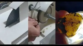 Bancada para serrar e formar pedras em casa
