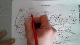 Map B Barometric Pressure Patterns