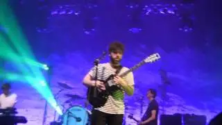 Foals - Two Steps, Twice ( balcony dive)  live @ Terminal 5, NYC - December 18, 2015