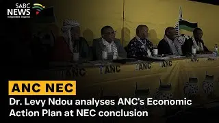 Dr. Levy Ndou analyses ANC's Economic Action Plan at NEC conclusion