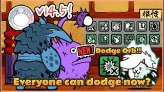 Knockback Dojo! Dodge Ability Orb?! Battle Cats v14.5 Arena of Destiny!