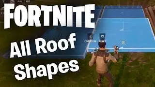 Fortnite Building Guide: All Roof Shapes & Pyramid Parts