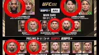 UFC 292 (Predictions)‼️‼️