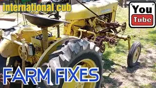 1970 international cub has been setting for years and needs a voltage regulator,new wires,