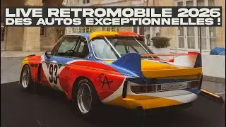 LIVE RETROMOBILE 2026 - DES &Eacute;TOILES DANS LES YEUX !