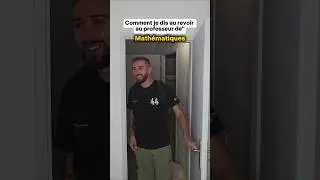 Comment je dis au revoir aux professeurs 🤣