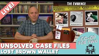 Unsolved Case Files - Lost Brown Wallet - Live Playthrough and Review