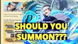 Naruto Blazing Should You Summon On New Blazing Festival Ashura!!! Is The Banner Amazing??!