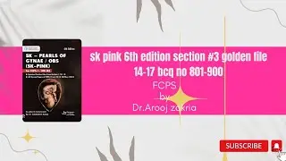 Sk pink 6th edition section #3 golden file 14-17 bcq no 801-900 page no 144
