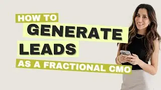 How to Generate Leads as a Fractional CMO with Suzy Crawford