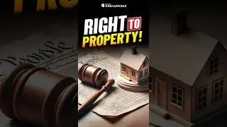 What is right to property?