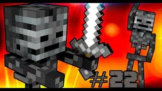 Minecraft Survival: Batalha contra WITHER SKELETON??!!!! #022