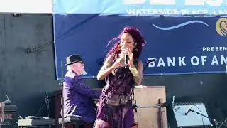 Kat Riggins & Her Blues Revival perform 