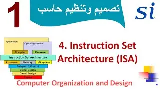 Computer Organization and Design | 4. Instruction Set Architecture | تصميم و تنظيم الحاسب
