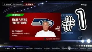 BRAND NEW LEAGUE | Kleschka Games | Madden 17 | Fantasy Draft #1