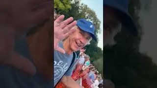 Robert Glaser enjoying Steve Lukather&rsquo;s solo at Ringo concert.