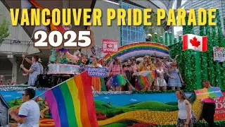 🇨🇦 Vancouver Pride Parade 2025 | Vancouver, BC, Canada | August 3, 2025