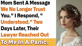 Mom Texted, “We No Longer Trust You.” I Replied, “Understood”—A Painful Family Reddit Tale