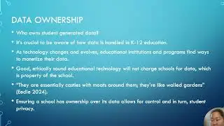 Student Safety and Privacy