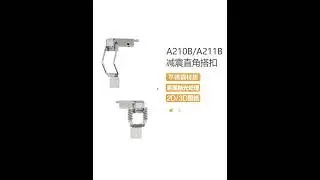 Toggle latch 210B Safety Vertical Toggle Latch self-lock draw latch stainless steel hasp