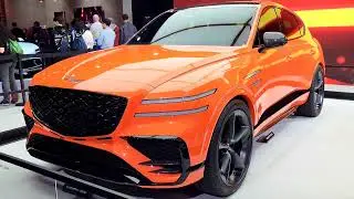 NEW GENESIS GV80 COUPE CONCEPT WALK AROUND ! NY INTERNATIONAL AUTO SHOW 2023