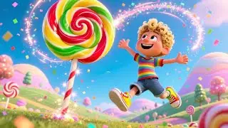 Catch the Lollipop | Fun Candy Adventure Song for Kids | Nursery Rhymes & Songs for Children