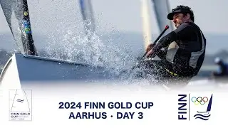 Highlights from Day 3 of the 2024 Finn Gold Cup in Aarhus
