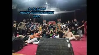 Public Administration Cultural Program organised by Public Administration 14th batch, SUST