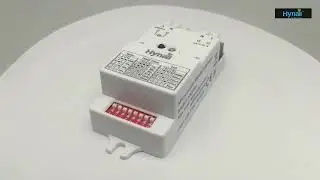 dual processor ac motion sensor switch auto on off and lux off dip switch setting