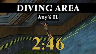 Tomb Raider 2: Diving Area Speedrun - 2:46 [WR]