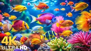 The Best 4K Aquarium - Explore the Underwater World and Beautiful Coral Reef Fish for Deep Sleep #15