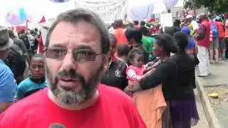 Durban Climate March: 1 Million Climate Jobs Campaign