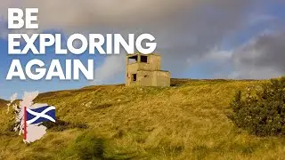 A Wartime Observation Post Overlooking The Entrance to Loch Ryan