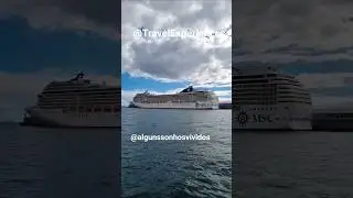 Cruise Day in Funchal 🌍🚢 - Spirit of Discovery, MSC Magnifica and MSC Musica @TravelExperiences
