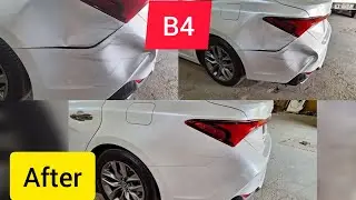 #toyota #avalon #quarter punnel repair #no paint #No piller #pdr work @Autodenter0218 